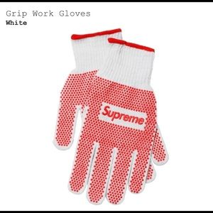Supreme SS18 grip work gloves
